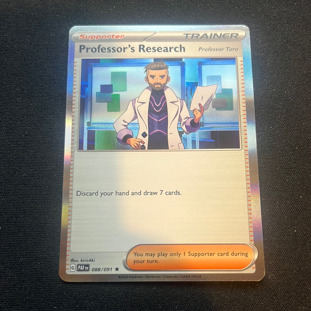 Paldean Fates: Professor's Research #88 Paldean Fates: Professor's Research #88